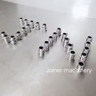 30 Vida Elemanı Pelet Makinesi Parçaları Gümüş Renkli Çift Vidalı Tasarım