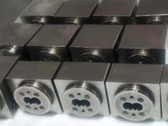 Çift vida ekstrüder bileşenleri Fıçı CNC işleme, puffed gıda endüstrisi için