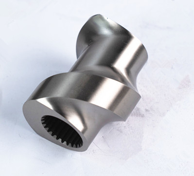 Alman Kalite Çift Vidalı Extruder Bileşenleri Vida Elemanları