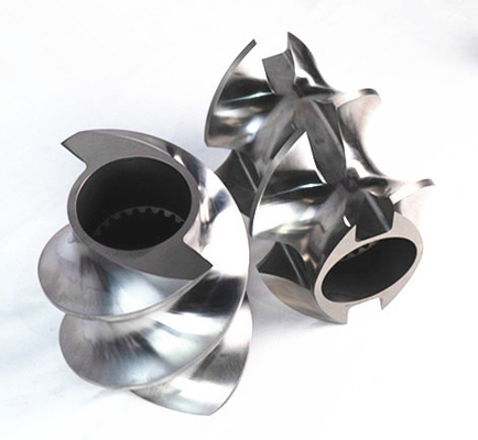 Clextral BC92 Twin Screw Extruder Screw Elements Plastik Mühendisliği Endüstrisi için yedek parçalar