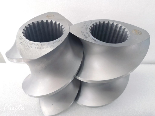 Clextral BC92 Twin Screw Extruder Screw Elements Plastik Mühendisliği Endüstrisi için yedek parçalar