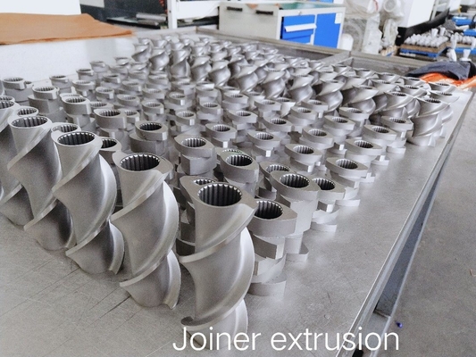 Clextral BC92 Twin Screw Extruder Screw Elements Plastik Mühendisliği Endüstrisi için yedek parçalar