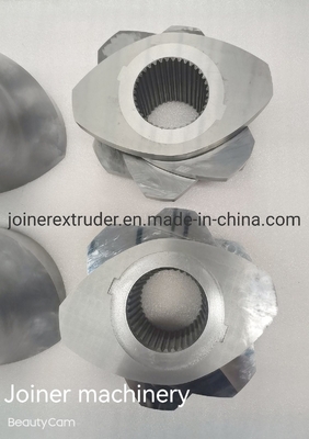 Çift vida ekstrüder parçaları TEX65 vida iyi işlenebilirlik