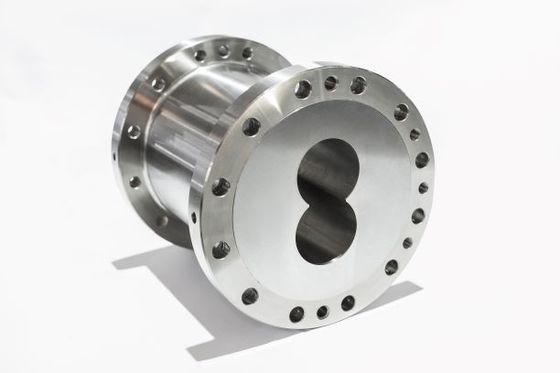 Gıda Yem Endüstrisi için Dayanıklı Aşınma Direnci Çift Vidalı Ekstruder Varil Silindir