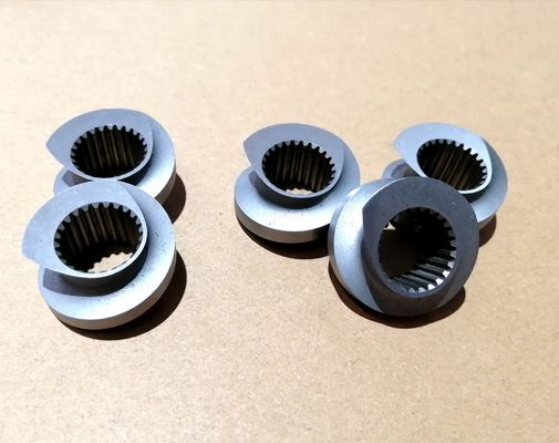 Optimal Sertlikte HRC58-62 Performanslı Vakumla Sertleştirilmiş Çift Vidalı Ekstrüzyon Bileşenleri