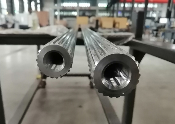 40CrNiMoA Malzemeleri Ekstrüder Çubukları, Joiner tarafından Puffed Gıda Endüstrisi için Soğutma Sistemi ile