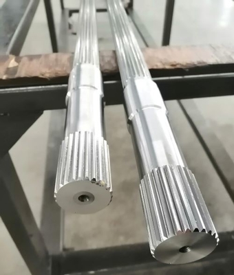 Petrokimya Fabrikası için Çift Makara Ekstrüder Soğuk Dolaşımlı Sline Çubuğu