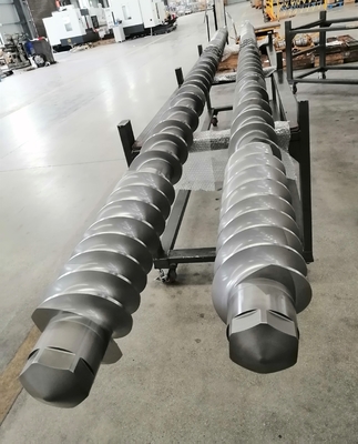 Petrokimya Fabrikası için Çift Makara Ekstrüder Soğuk Dolaşımlı Sline Çubuğu