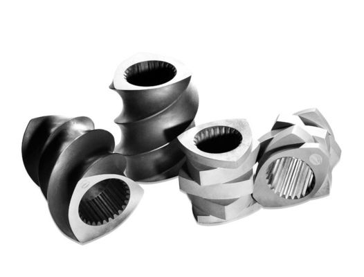 ISO yönetimi CNC işleme Çift Ekstrüder Makine Parçaları Bileşenleri Vida Elemanları