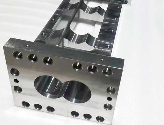 Hassas CNC İşleme Çift Vidalı Ekstruder Makine Bileşenleri Varil Silindir