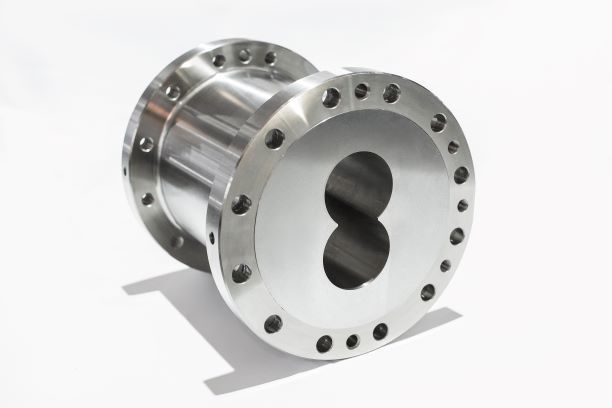 Gıda Yem Endüstrisi için Dayanıklı Aşınma Direnci Çift Vidalı Ekstruder Varil Silindir