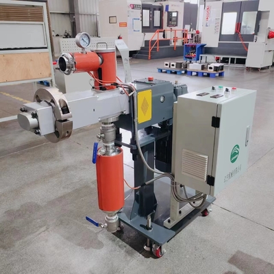 4KW/5.5KW yan besleyicisi puffed gıda endüstrisinde çift vidalı ekstrüder için