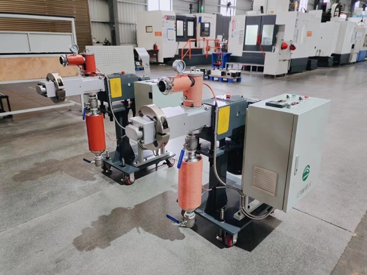 4KW/5.5KW Kopersyon ekstrüder için yan besleyici Kısa cam lif ve talk tozu