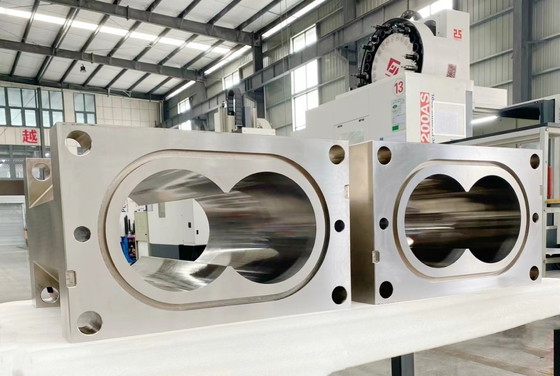 320 Extruder Çalışma Süreci için Yüksek Aşınmaya Dayanıklı Vidalı Kovan