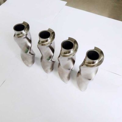 70 Üç Kanatlı Yoğurma Bloğu, Çift Vidalı Ekstruder Elemanları Kompakt Boyut