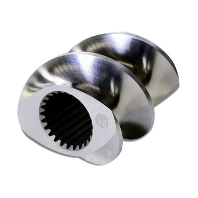 Çevre Dostu Malzemeler Çift Vidalı Ekstruder Parçaları TEX65 Vidalı İyi İşlenebilirlik