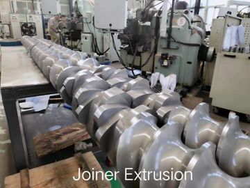 Involute Spline Screw Shafts Plastik Çift Vuruşlu Ekstrüder Parçaları Puffed Gıda Sanayi için