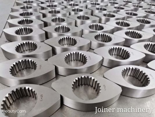 JSW Steel Works Petrokimyada KKD Ürünleri için Ekstruder Vida Elemanları