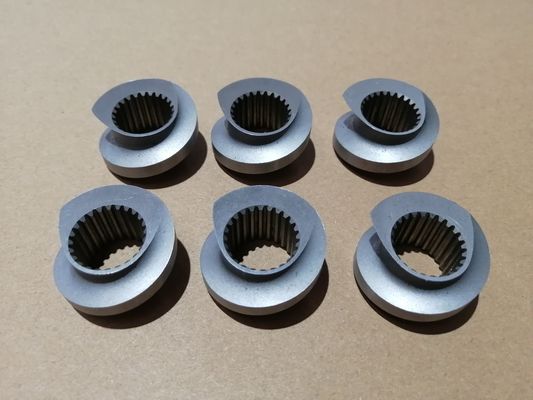 Optimal Sertlikte HRC58-62 Performanslı Vakumla Sertleştirilmiş Çift Vidalı Ekstrüzyon Bileşenleri