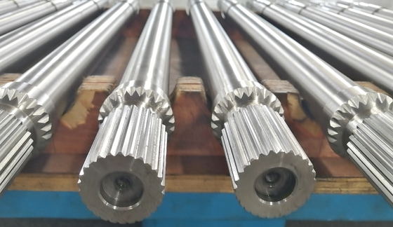 DH2F Çift Vidalı Ekstruder Makine Segmentleri İletim ve Bağlantı İçin Şaft