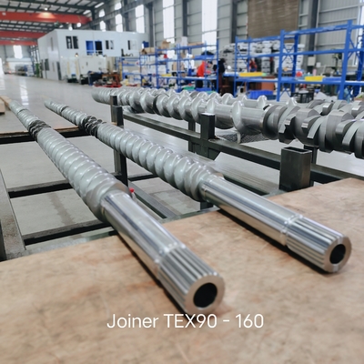 JSW TEX160 Yüksek Aşınma ve Korozyon Direncine Sahip Ekstrüder Vida Elemanları