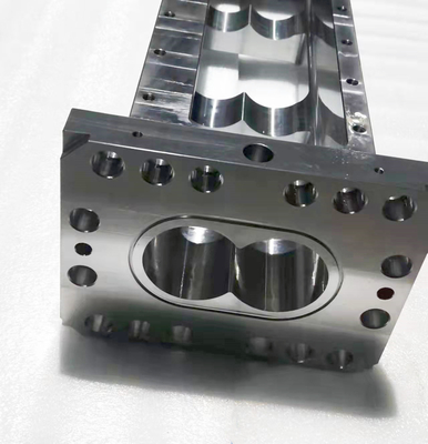 Hassas CNC İşleme Çift Vidalı Ekstruder Makine Bileşenleri Varil Silindir