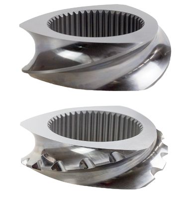 15.6-400 mm çaplı çift vidalı ekstrüder parçaları tasarımı ve video teknik desteği