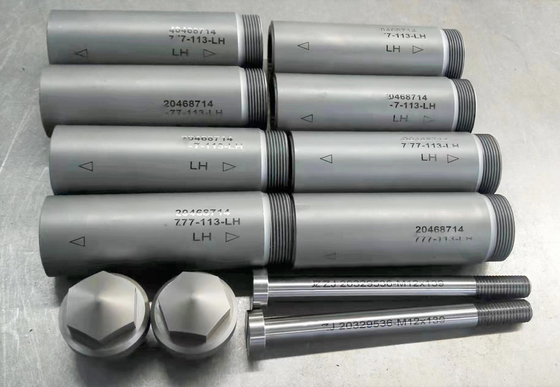 Çift Vidalı Ekstruder Makine Parçaları Segmentleri Spline Mil Kaplin