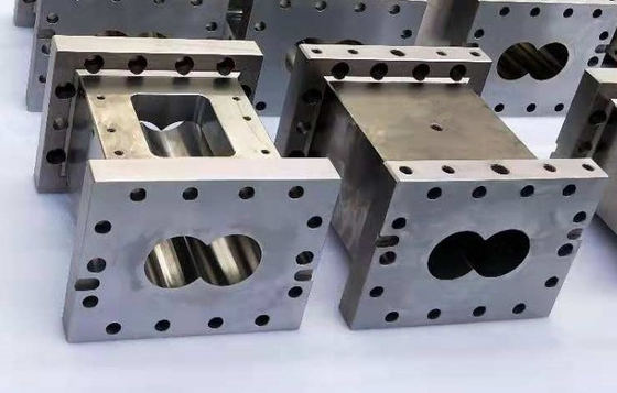 ISO Yönetimi Dayanıklı Hassas CNC İşleme Ekstruder Dikdörtgen Namlu silindiri
