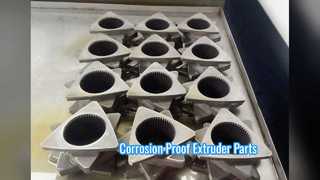 Çift Vidalı Ekstruder Parçaları Yüksek Korozyon Direnci